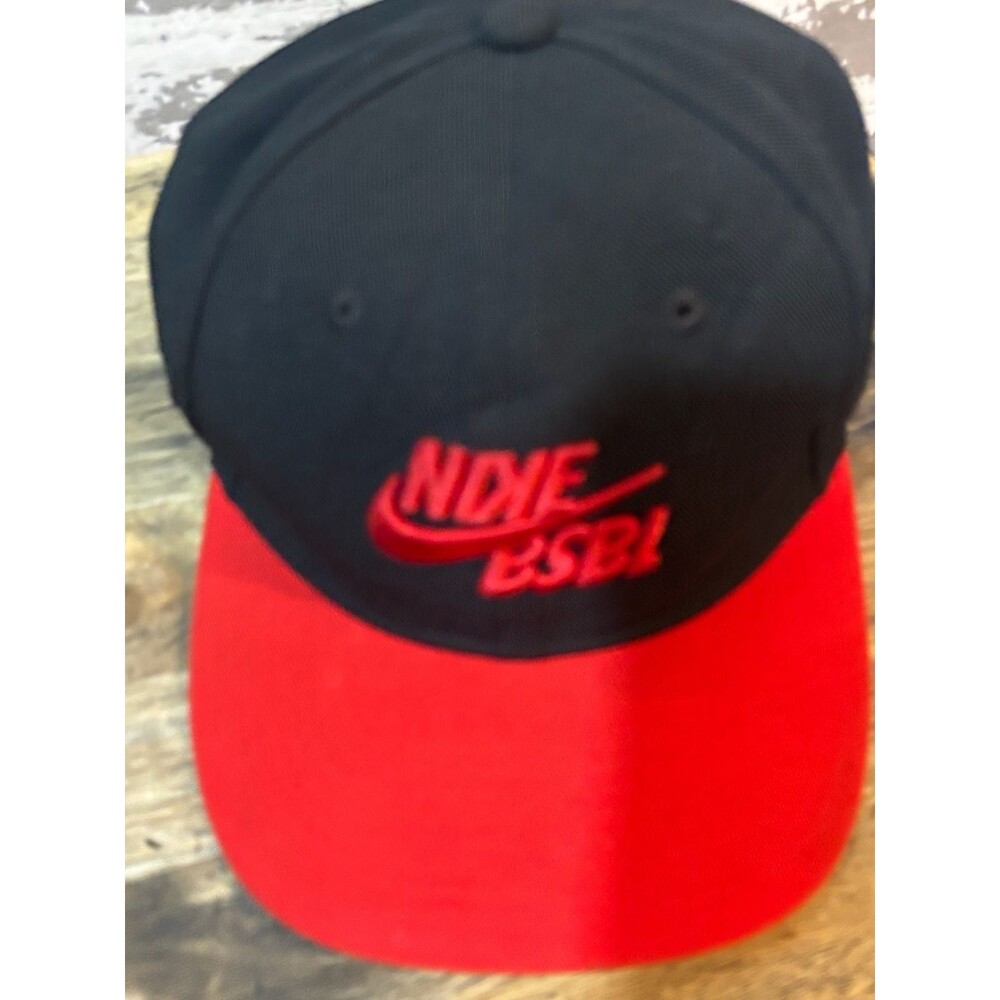Nike Baseball Classic99 Hat Cap Youth Swoosh Dri-Fit Flex Adjustable Black Red